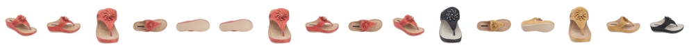 GC Shoes Allie Floral Wedge Sandal